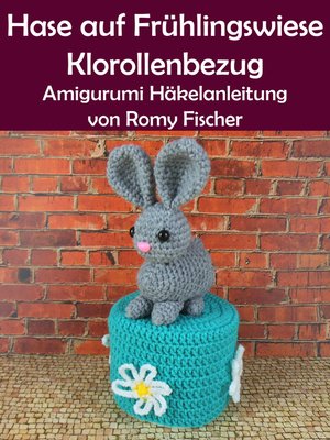 cover image of Hase auf Frühlingswiese Klorollenbezug